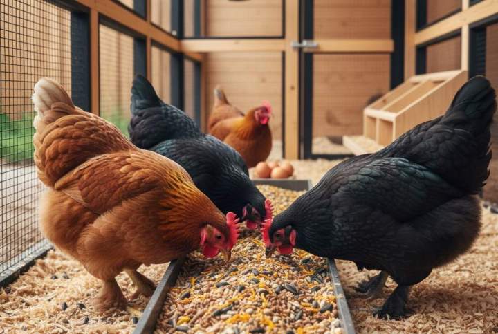 Comment assurer alimentation équilibrée pour poules pondeuses